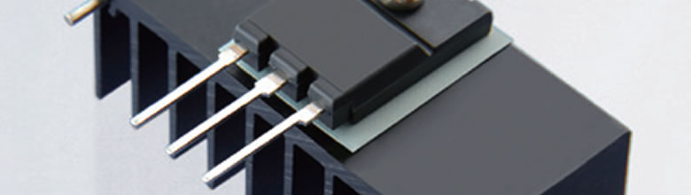 Wärmeleitfolien-Transistor